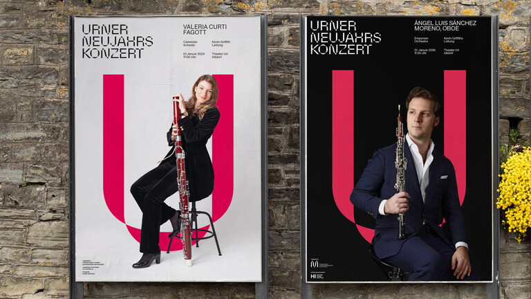 Urner Neujahrskonzert Plakate