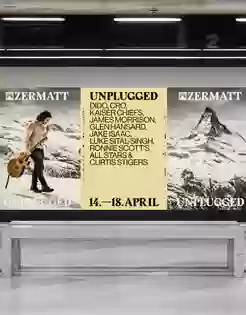 Transformation für das Zermatt Unplugged