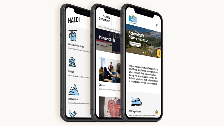 Schattdorf schule haldi 3 Iphones 3