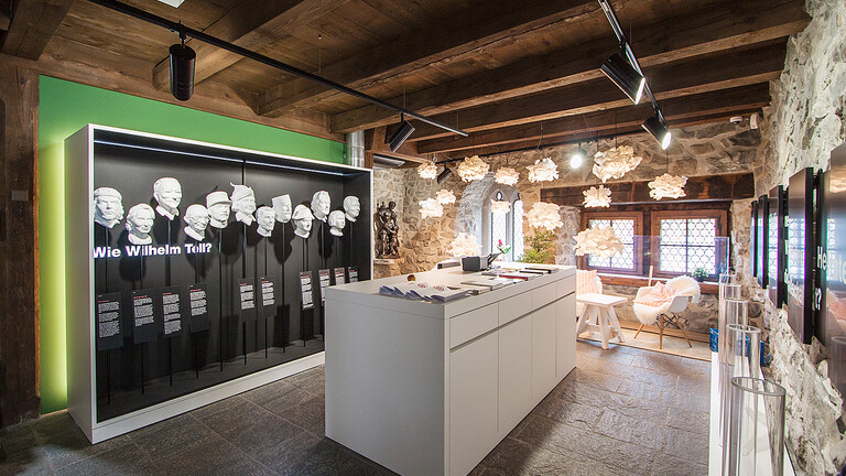 Tell museum parterre