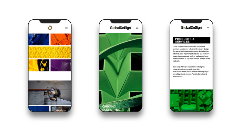 Global Design 3 Phones