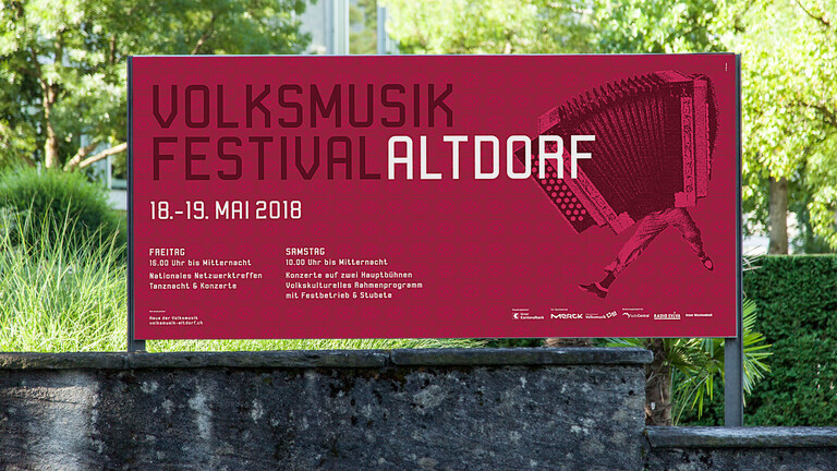 Volksmusikfest Plakat