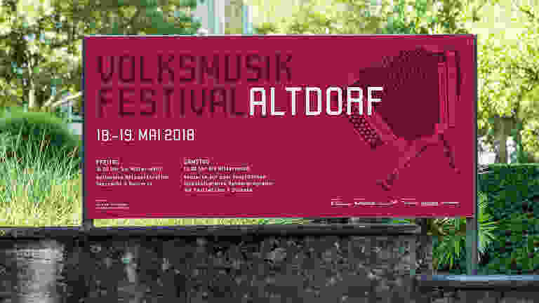 Volksmusikfest Plakat