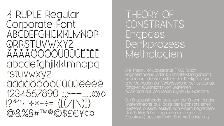 JMC 4 Ruple Regula Font HI Schweiz