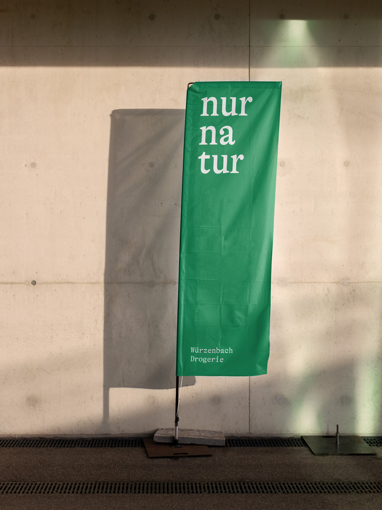 Nurnatur Fahne HI Schweiz