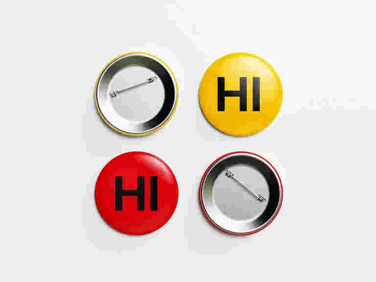 HI Pin Button